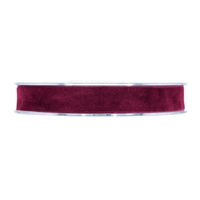 NASTRO MM15X7MT DOUBLE VELVET BORDEAUX